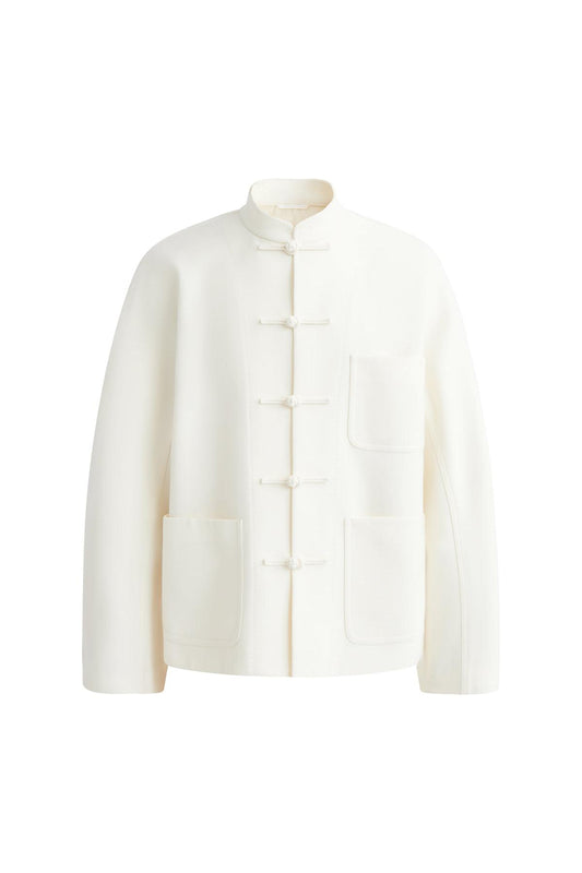 Wool Blend Chinese Jacket