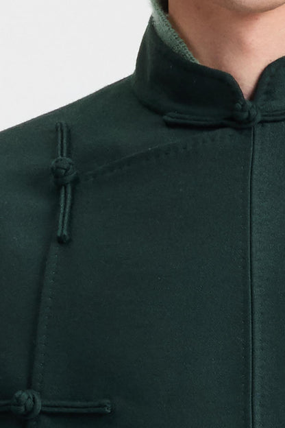 Chinese Jacket in Silk Wool