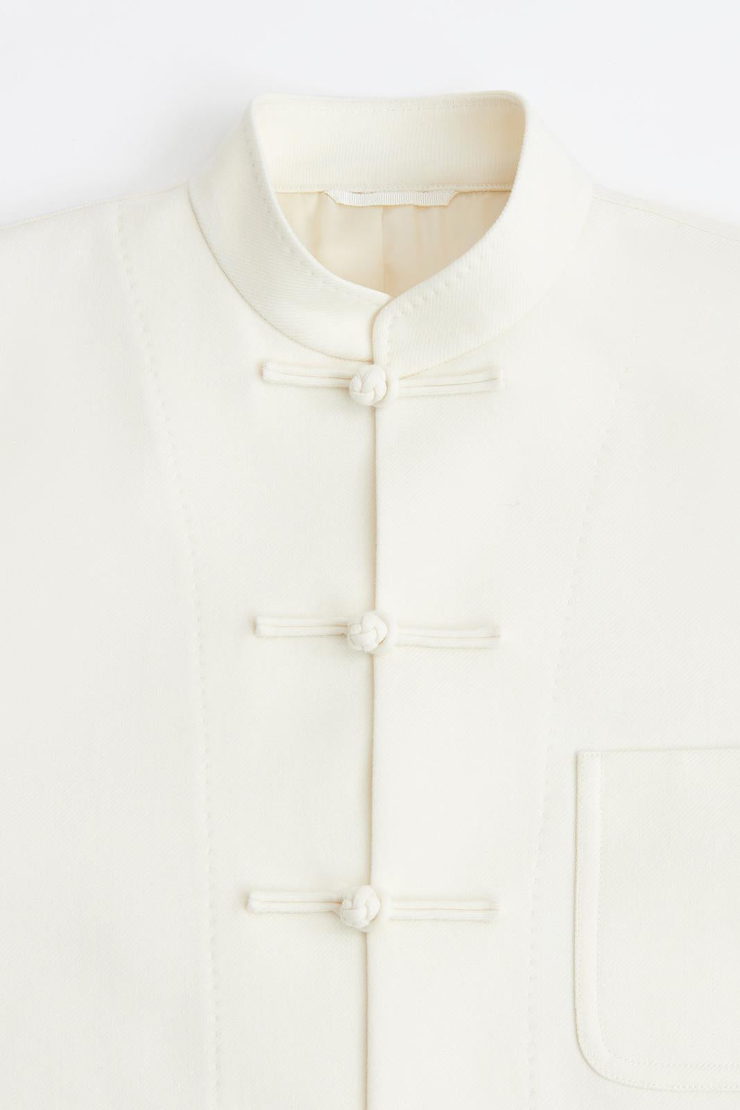 Wool Blend Chinese Jacket