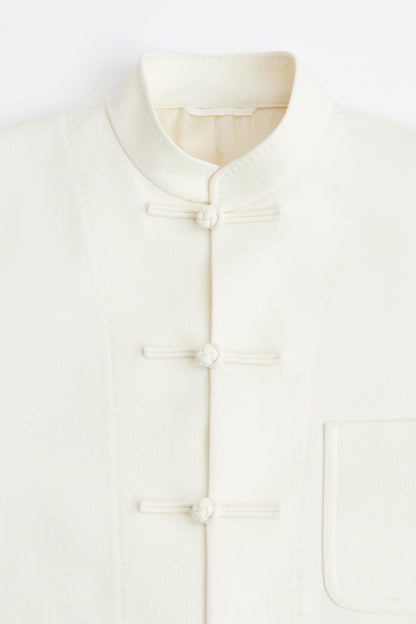 Wool Blend Chinese Jacket