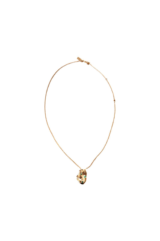 Jahn Chain Necklace (Green)