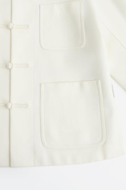 Wool Blend Chinese Jacket