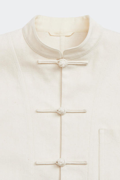 Chinese Washed Denim Jacket with Three Pocket
