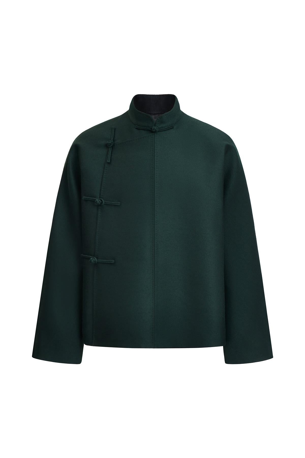 Chinese Jacket in Silk Wool