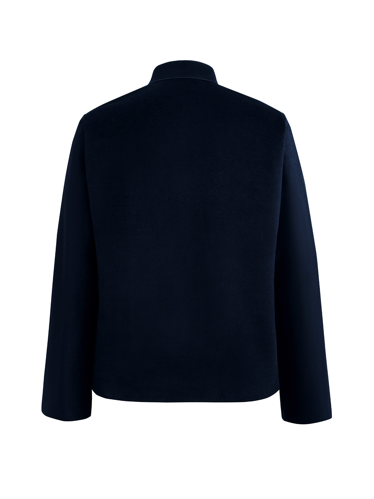 Navy Silk Chinese Jacket