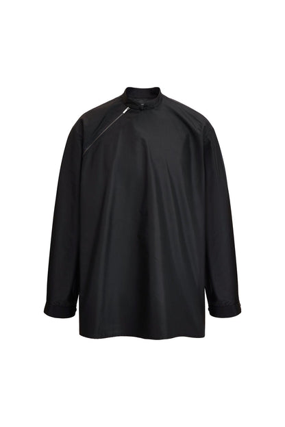 Chinese Zip Top in Silk