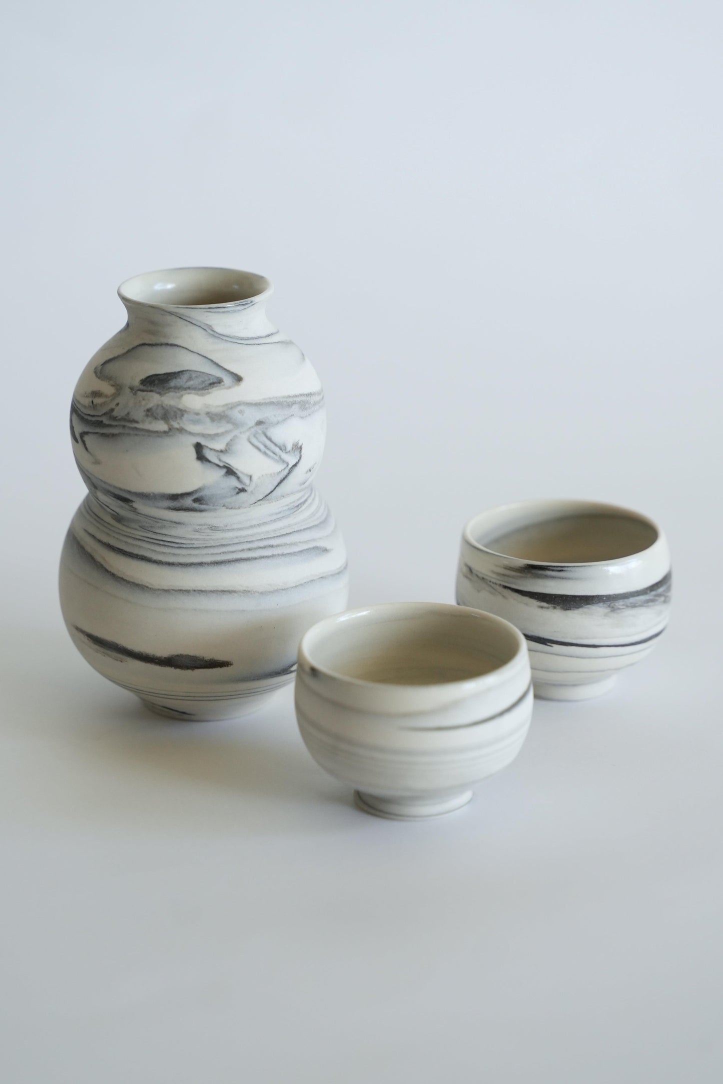 Sake Set (White)