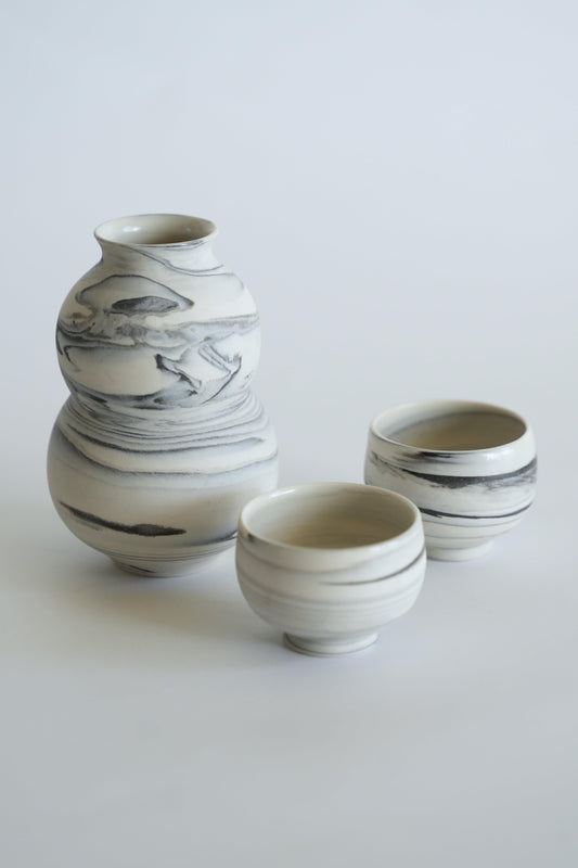 Sake Set (White)