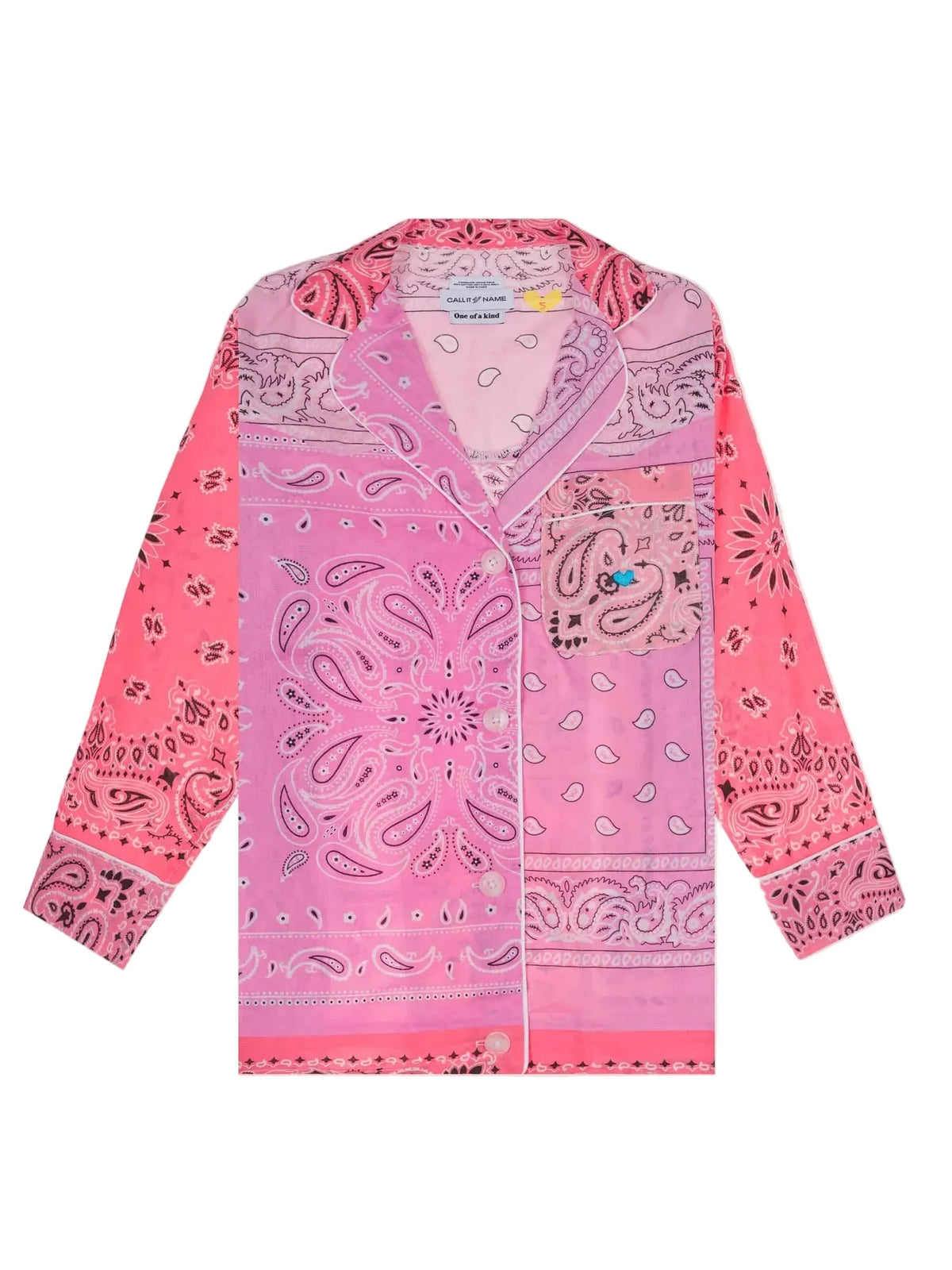 Shirt OOAK (Shades of Pink)