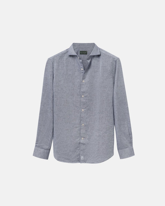 Asphalt Linen Shirt