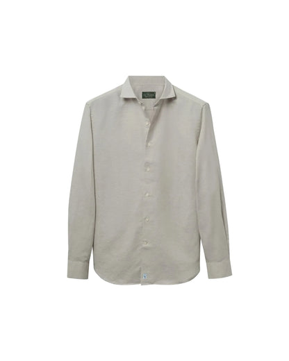 Greige Linen Shirt