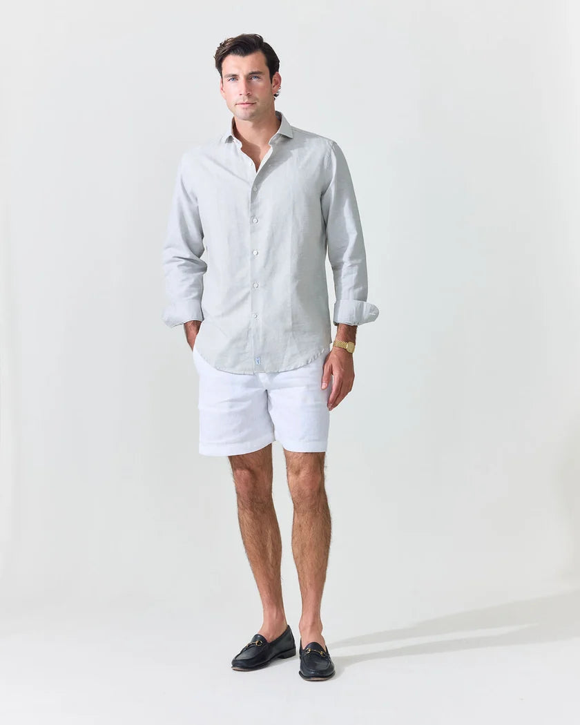 Greige Linen Shirt