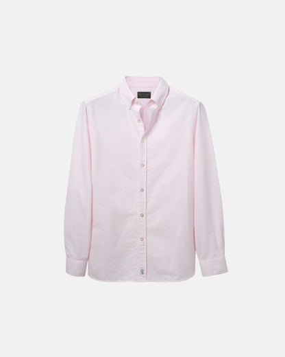 Striped Oxford Shirt (Pink)