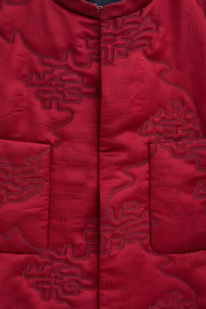 Quilted Jacquard Jacket