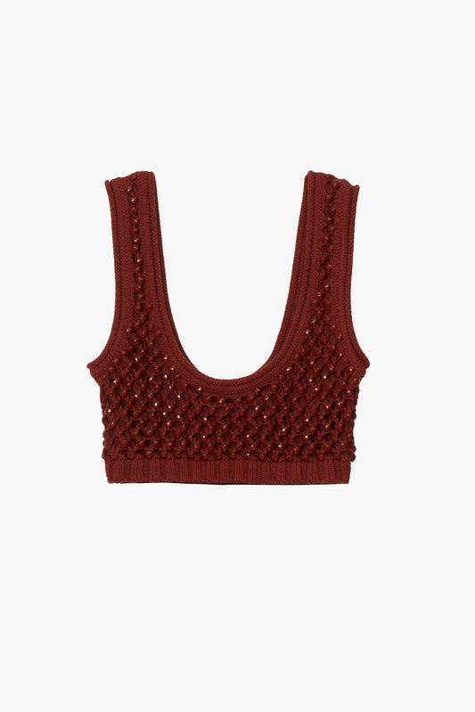 CRYSTAL MESH LADY BRALETTE