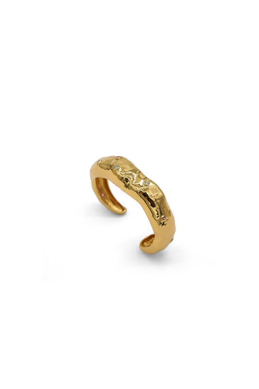 Jahn Gold Bangle Large