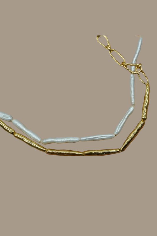S-Birch Pearl Necklace