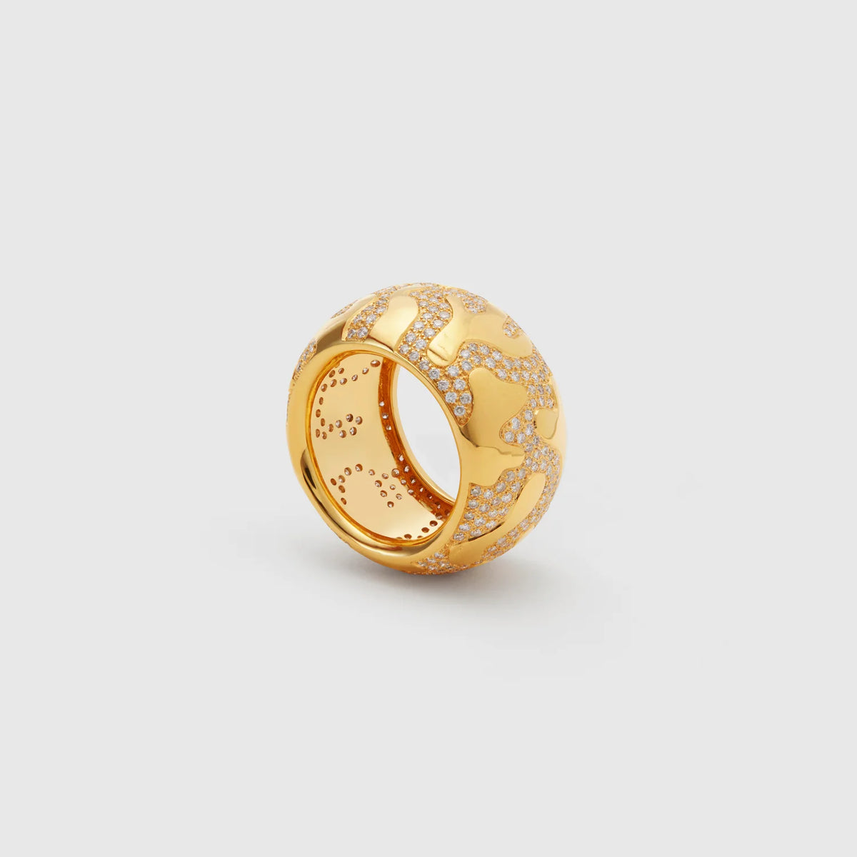 Debossed III Ring