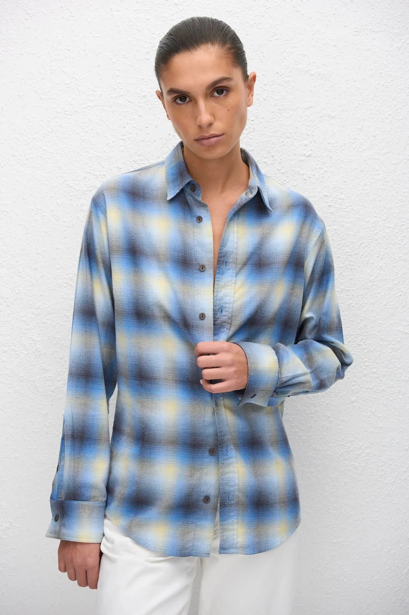 Flannel Shirt (Ocean)