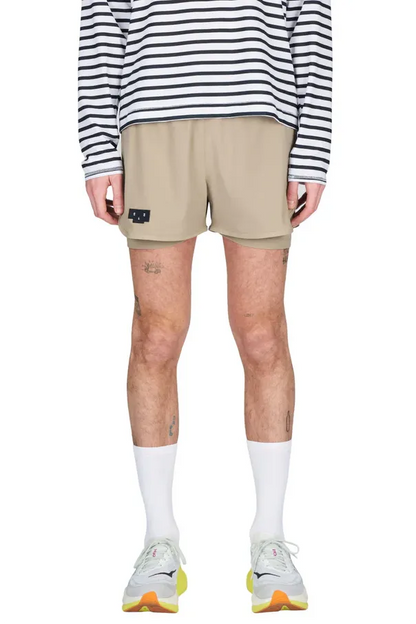 Flow Shorts 3" (Warm Sand)