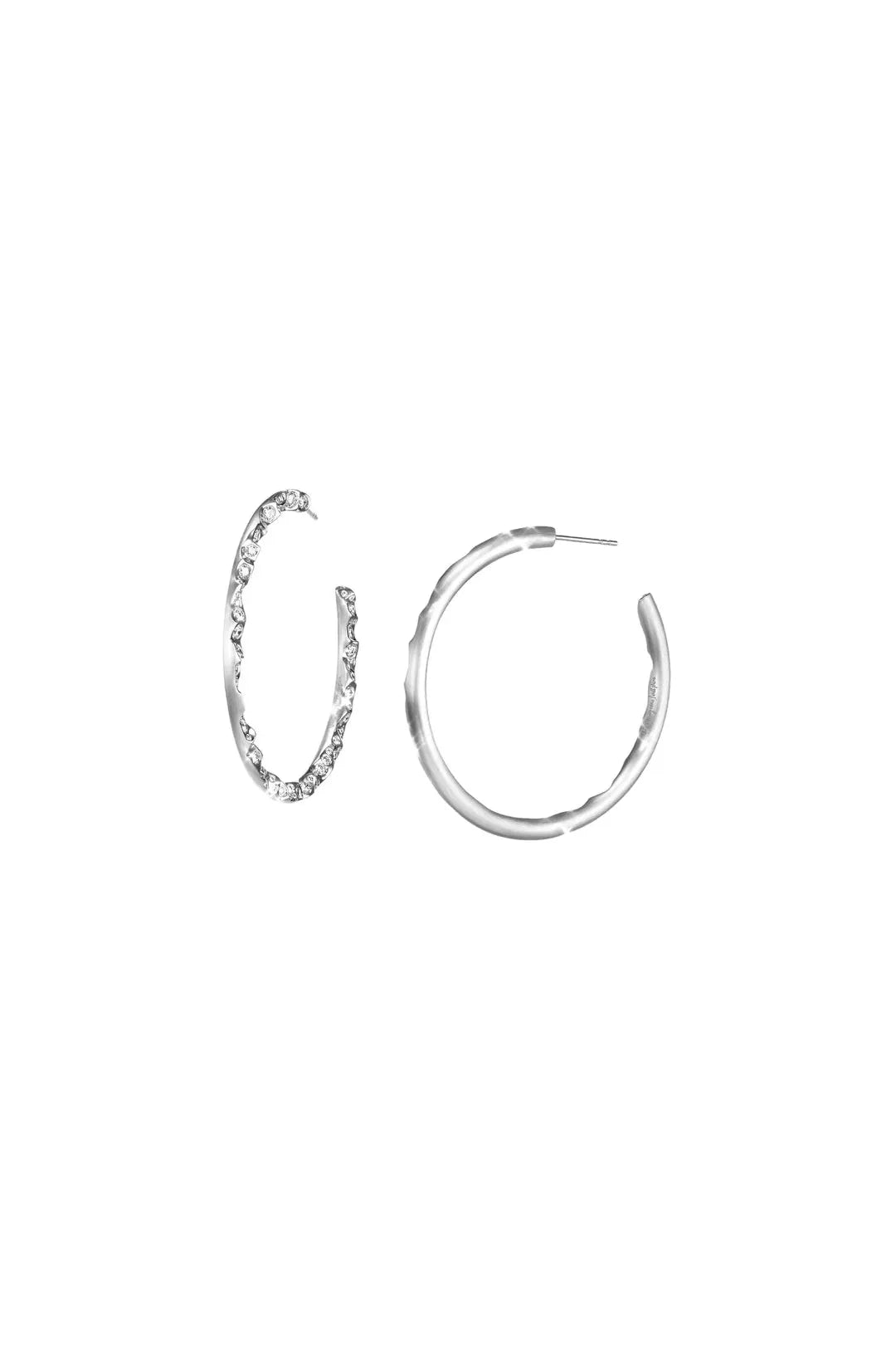 Eternity Hoop Earrings