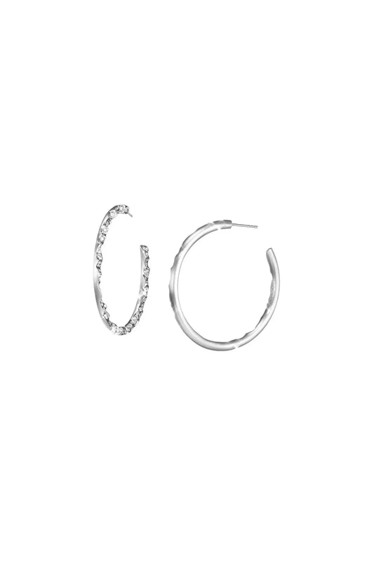 Eternity Hoop Earrings