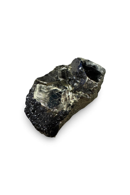 High Grade Mirror Pyrite with Galena
