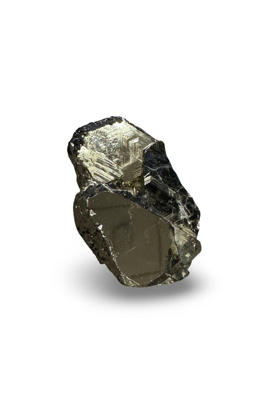 High Grade Mirror Pyrite with Galena