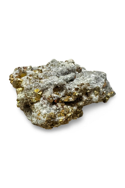Pyrite with Quartz Underside (Bulgaria)