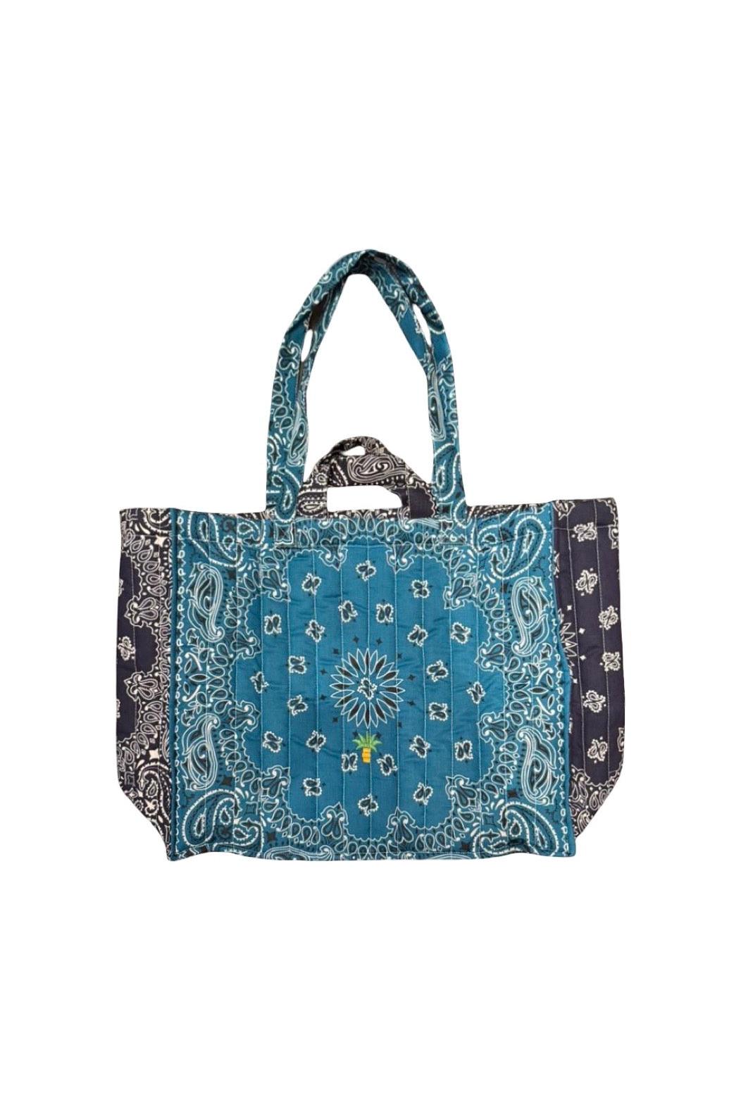 Maxi Cabas Matelasse - Palm Tree