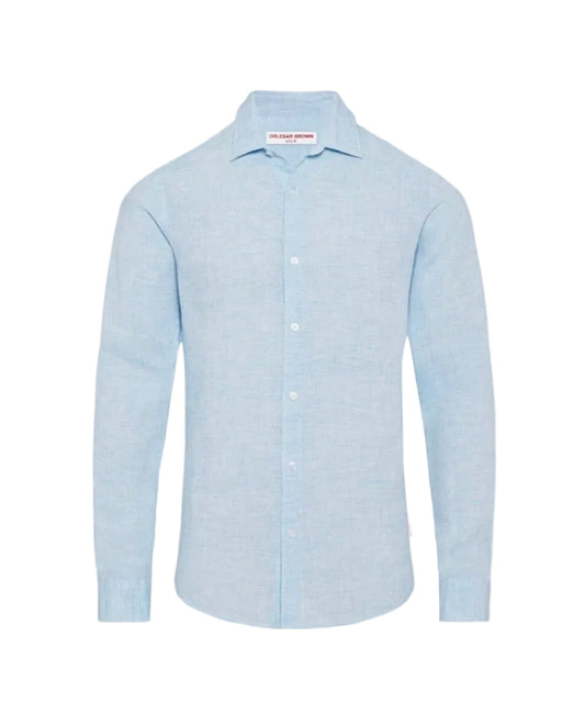 Giles Linen (Pale Blue and White)