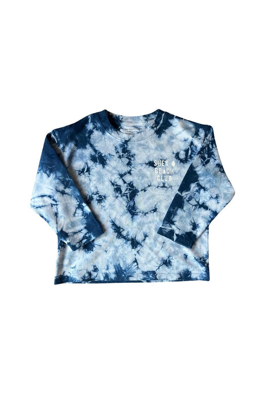 Blue OG Tie-Dye Longsleeve Tee