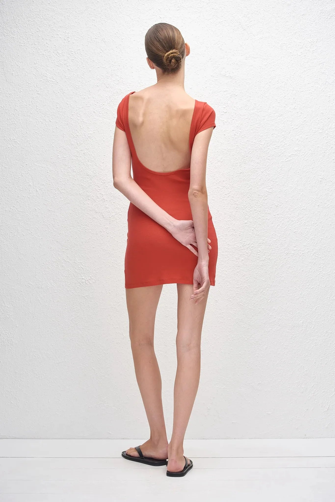 Low Back Mini Tee Dress