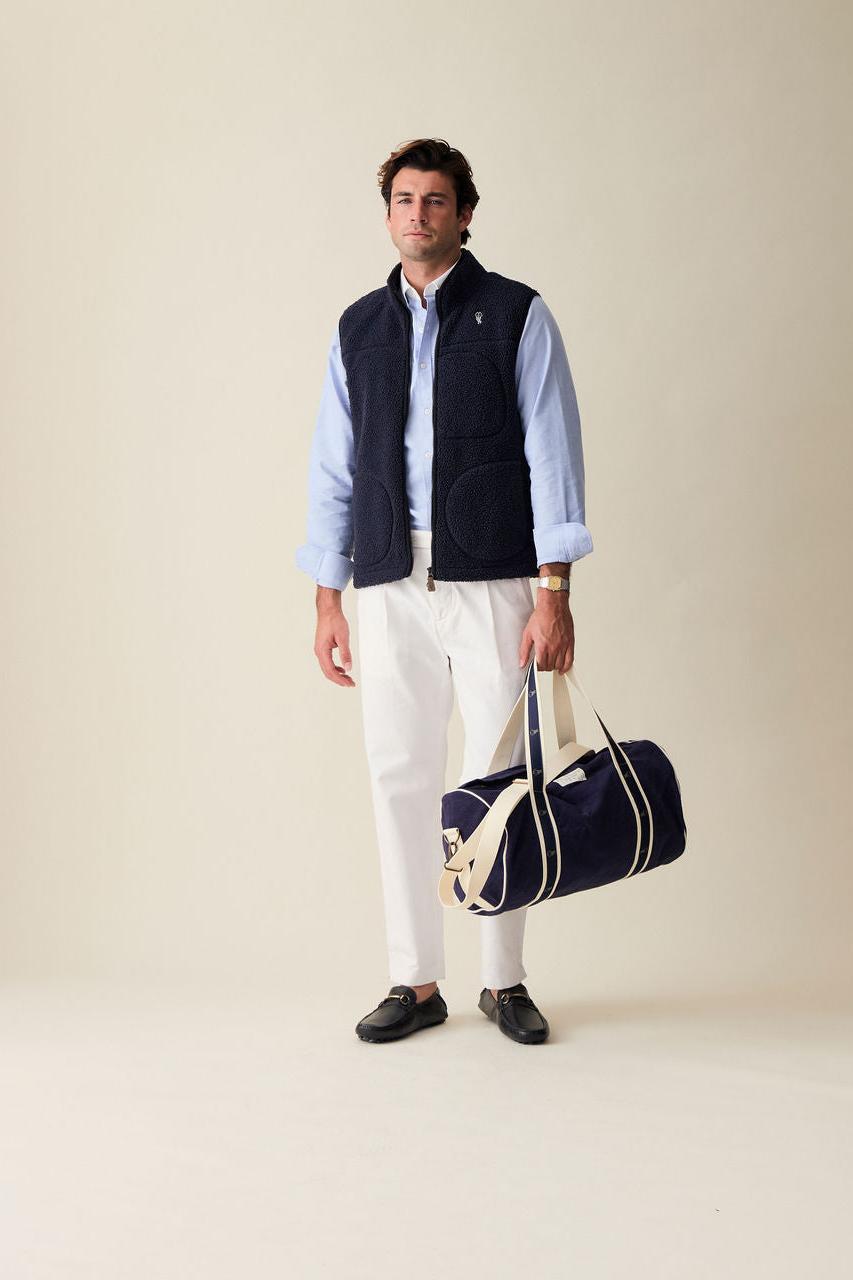 Fleece Vest (Navy)