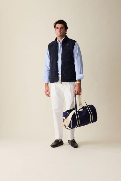 Fleece Vest (Navy)