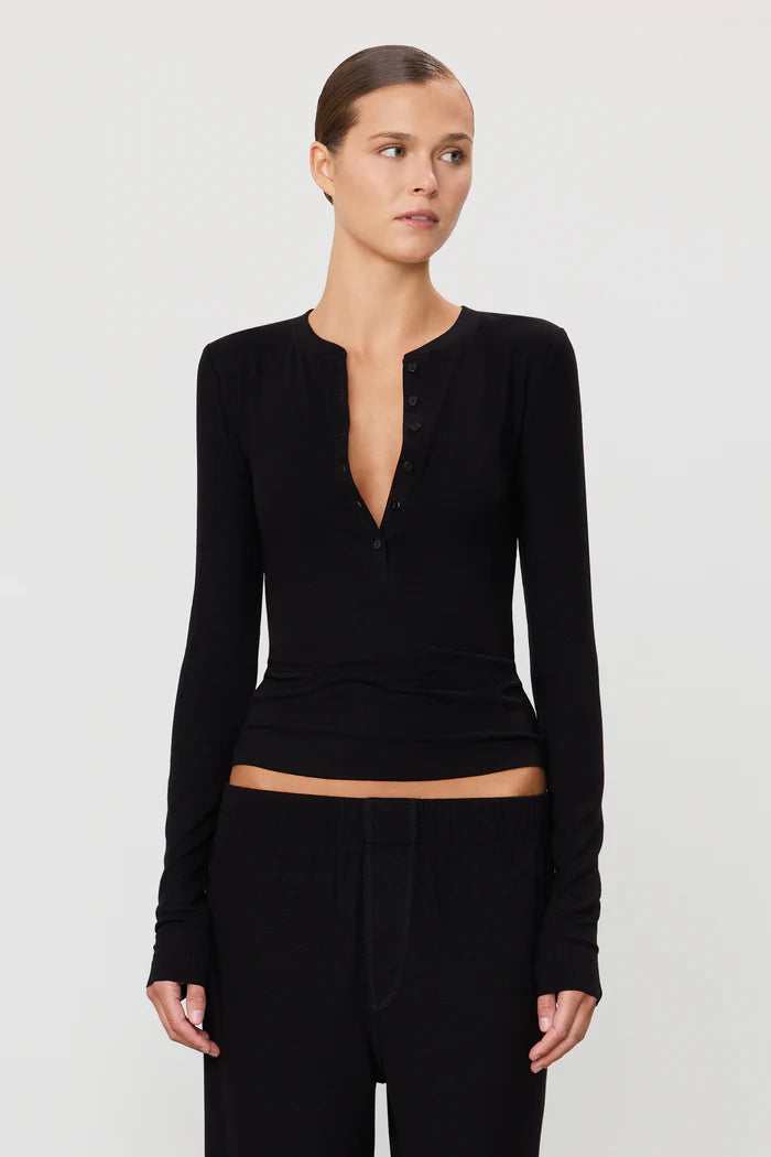 Longsleeve Henley Top