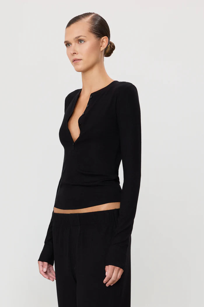 Longsleeve Henley Top