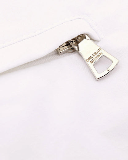 Bulldog White Swim Shorts