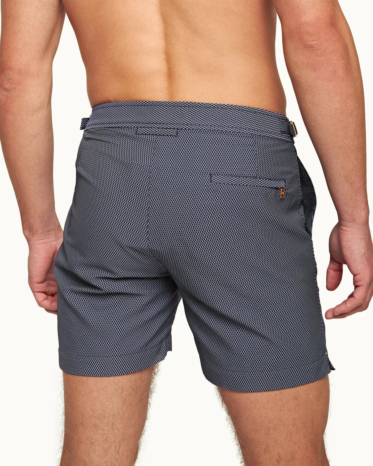 Bulldog Honeycomb Jacquard Swim Shorts