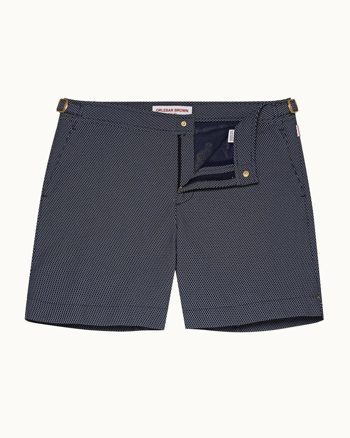 Bulldog Honeycomb Jacquard Swim Shorts