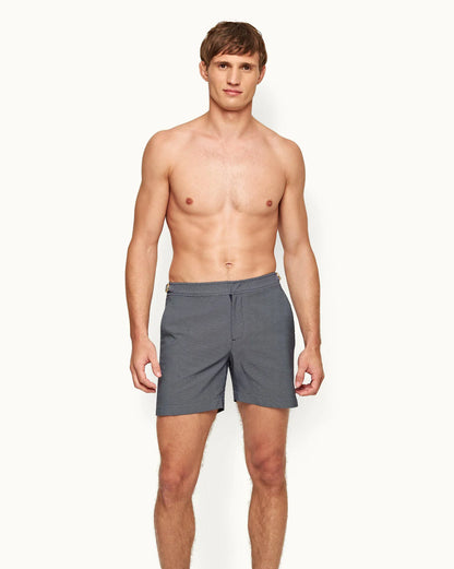 Bulldog Honeycomb Jacquard Swim Shorts