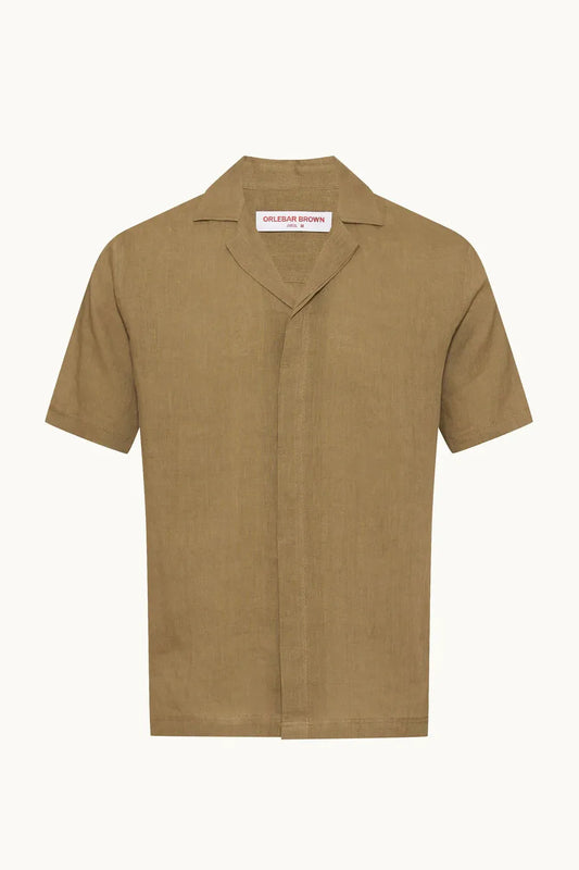 Maitan Collar Linen Shirt (AG)