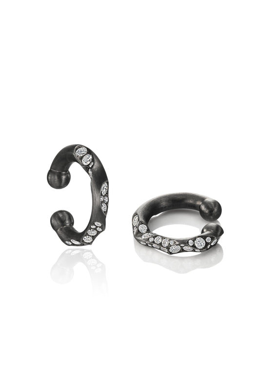 Quarter Pave Earcuff