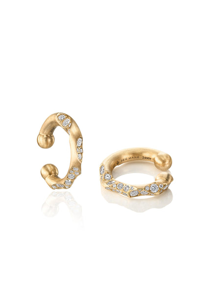 Quarter Pave Earcuff