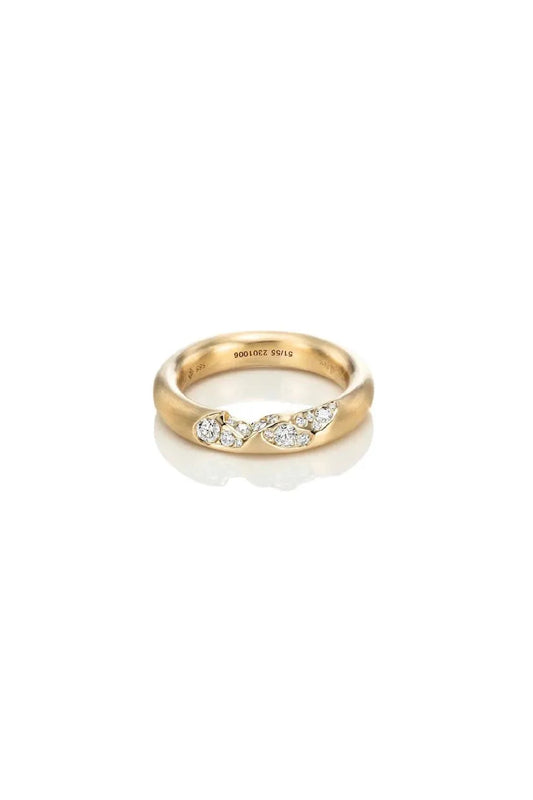 Quarter Pave Ring