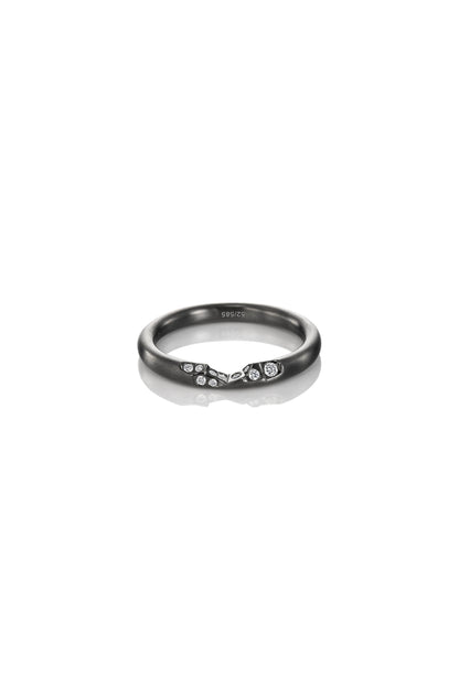 Quarter Mini Pave Ring