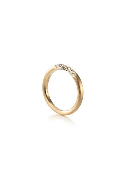 Quarter Mini Pave Ring
