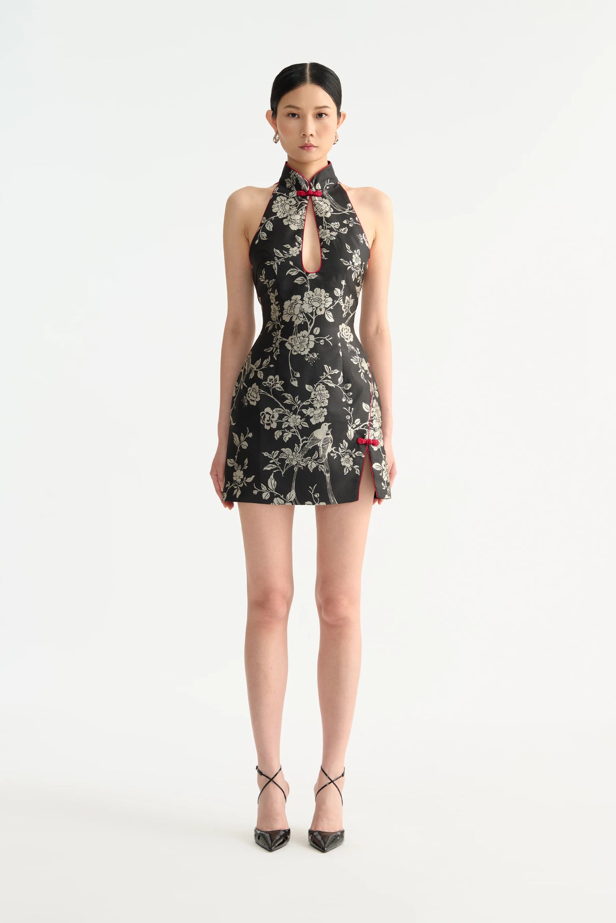 Eva Jacquard Mini Dress
