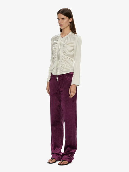 Ava Sateen Corduroy Jean