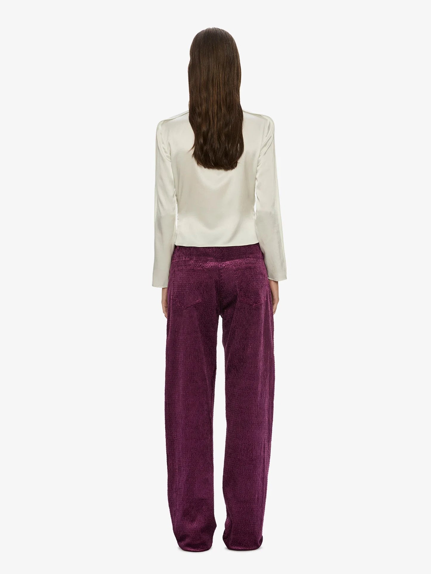 Ava Sateen Corduroy Jean